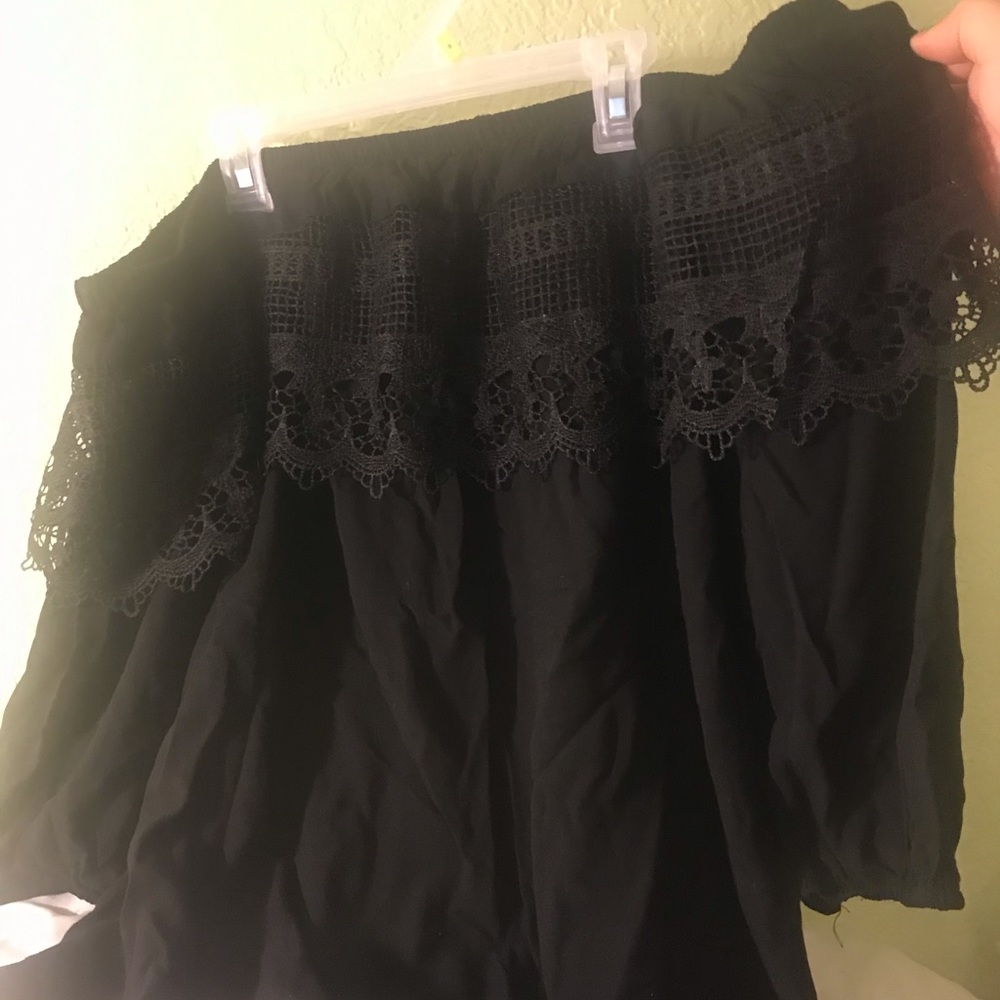 Off the shoulder shirt